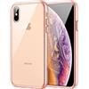 JETech Cover per iPhone XS Max 6,5 Pollici, Custodia con Assorbimento degli Urti e Anti-Graffio (Oro Rosa)