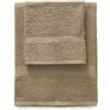Gabel Tintunita Set Asciugamani Bagno 1+1 - Greige - Codice GAB064-GREIGE