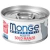 Monge Monoprotein pezzetti (manzo) - 6 lattine da 80gr.