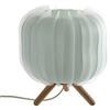 Lussiol 233831 Poster, Decorativo, Lampada da Comodo, Polipropilene, 40 W, Verde, ø21 x H20 cm