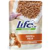 LifeCat Natural per Gatti Adulti da 70 gr Gusto Coscia di Pollo