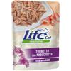 LifeCat Natural per Gatti Adulti da 70 gr Gusto Tonnetto con Prosicutto