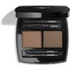 CHANEL La Palette Sourcils Kit definizione sopracciglia lunga tenuta: 1 cera, 1 polvere e 4 accessori 03 - DARK