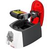 badgy Stampante per tessere Badgy 100 Evolis B12U0000RS (INCLUDE KIT STAMPA 50 TESSERE OMAGGIO)