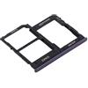 senza marchio Carrello Vassoio tray porta scheda nano Sim 1/2 +SLOT SLITTA Alloggio Memoria Micro Sd CARD compatibile per Samsung Galaxy A31 / A315 A315F SM-315 (Nero)