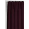 Gardinia Tenda con Nastro Integrato, Dimout, Opaco e scurente, Mirtillo, 140 x 245 cm