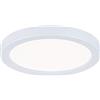 Paulmann 93035 Pannello LED lampada da incasso Areo VariFit IP44 bianco neutro 118mm tondo incl. 1x6,5 Watt bianco plastica 4000 K