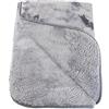 Gözze Amago Coperta, Effetto Cashmere, 130 x 170 cm - Antracite