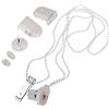 Gardinia 33651 Kit Conversione GT-1 per Tende a Rullo per Montaggio a Soffitto, Parete o Nicchia, Plastica, Bianco