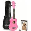 Martin Smith Ukulele soprano Martin Smith con custodia per ukulele e libro di accordi