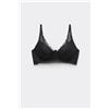 Tezenis Reggiseno Super Push-up In Pizzo Riciclato Malibù Donna Nero