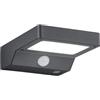 RL LIVE YOUR LIGHT Reality Leuchten Fomosa R22281142 - Lampada da parete a energia solare, in plastica, con sensore di movimento, LED da 4,5 Watt