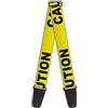 buckle-down tracolla per chitarra - giallo/nero - Larghezza 5,1 cm - 29 - 137,2 cm lunghezza