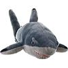 Wild Republic pinna nera dello squalo, Cuddlekins coccolone peluche, regali per bambini 60 cm, Multicolore, 60_cm, 22484