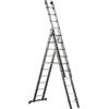 MARCHETTI Scala in alluminio Marchetti Azzurra 3 tronchi - 3,65m - 13 pioli