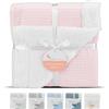 Interbaby Copertina bambino a nido d'ape extra morbide - colore rosa