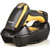 Datalogic PowerScan PBT9501 - Scanner Cordless BT, 2D, DPM, Kit RS232, Con accessori, Nero Giallo.