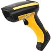 Datalogic PowerScan PBT9501 - Scanner Cordless BT, 2D, DPM, HD, USB, No accessori, Nero Giallo.