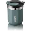 WACACO Octaroma Classico Tazza Termica Caffe con Isolamento Sottovuoto, Bicchiere da Viaggio in Acciaio Inossidabile a Doppia Parete con Coperchio, 6 fl oz (180ml), Blu