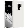 kwmobile Custodia Compatibile con Samsung Galaxy S9 Plus Cover - Back Case per Smartphone in Silicone TPU - Protezione Gommata - bianco matt