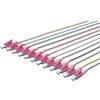 DIGITUS Set Pigtail in Fibra Ottica - 12 Pezzi - 2 m - LC Simplex - OM4 - Multimode - Codice Colore DIN IEC 304 - Ferrula in Ceramica di Zirconio - Fibre Optic