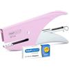 Rapesco 1377 SP-64 Cucitrice a Pinza e 1000 Punti Tipo 21/4 mm, Capacità 12 Fogli, Rosa
