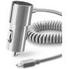 Cellularline - Car Charger Stylecolor Micro Usb-grigio