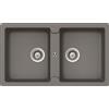 Glem Gas - Lavello Lneare Ls286c 2 Vasche-croma