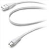 Cellularline - Flat Usb Data Cable-bianco