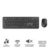 Trust - Ody Wireless Keyboard & Mouse It-black