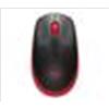 Logitech - M190 Full-size Wireless Mouse - Red - Emea-nero/rosso