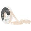 Berisfords Nastro Double-Face in Raso di Poliestere 10 mm, Panna
