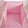 Chiara Ferragni Set Piumone Con Paracolpi Per Lettino ROSA