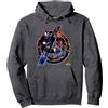 Marvel Avengers Infinity War Neon Team Felpa con Cappuccio