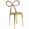 QEEBOO sedia RIBBON CHAIR METAL FINISH - 80002GO-S