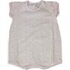 BABY DISTRIBUTION Pagliaccetto tutina bimba neonato mezza manica Rapife rosa 1 m