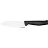 Fiskars Coltello da cuoco, Hard Edge, Design Elegante, Lunghezza totale: 25,1 cm, Acciaio Inossidabile/Plastica, 1051749