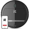 Di4 Gyro 2000 Robot Aspirapolvere , 4 in 1, Aspira, Spazza, Lava e Passa il Mocio, App Control Alexa e Google Home, 5 Programmi di Pulizia, Aspirazione 2000PA, Autoricaricabile, Autonomia 120 min