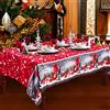 Babbo Natale festa in casa Milky Way Runner da tavola di Natale tovaglia lunga per Natale impermeabile lavabile a prova di olio rettangolare decorazione natalizia 