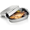 Tescoma 713066 Exclusive Rostiera Rettangolare con Coperchio, 36x24 cm