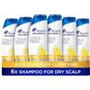 Head & Shoulders, shampoo al limone, 500 ml - Confezione da 6