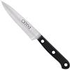 ORYX 5800145 Cuchillo Grenoble Cocina Hoja Acero Inoxidable 13 cm. Negro, Metal