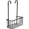 TATAY Porta Sapone per Doccia Appendino Doccia in Alluminio | Resistente a Umidità e Corrosione | Supporta 8 kg | Installazione Facile Senza Fori | Design Moderno | 28 x 12,8 x 38,5 cm - Nero