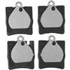 TRW GDB1421 Pastiglie Freno Set di 4 para Mercedes-Benz Classe C (W203) 2000-2007 Assale Posteriore e Altri Veicoli