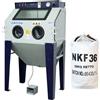 SOGI Sabbiatrice SOGI S-100 cabina di sabbiatura + sacco 25 kg di corindone grana 36 allumina