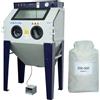 SOGI Sabbiatrice SOGI S-100 cabina di sabbiatura + sacco 25 kg di microsfere in vetro grana 200/300