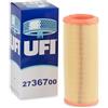 UFI Filters, Filtro Aria 27.367.00, Filtro Aria per Ricambio, Adatto a Auto, Applicabile su Diversi Modelli Fiat Doblò e Doblò Cargo