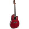 Applause Chitarra Elettro-Acustica Traditional AB24 Mid Cutaway - Roundback Corpo Lyrachord Mid-Depth - Preamp AP3TP - Top in Abete - Ruby Red Satin - AB24-2S