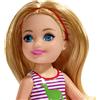 Barbie Bambola Chelsea con Maglietta Dinosauro e Gonna Colorata, Giocattolo per Bambini 3+ Anni, FXG82
