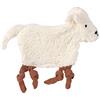 LÄSSIG Panno per Coccole Peluche per bambini/Knitted Baby Comforter GOTS Tiny Farmer Sheep